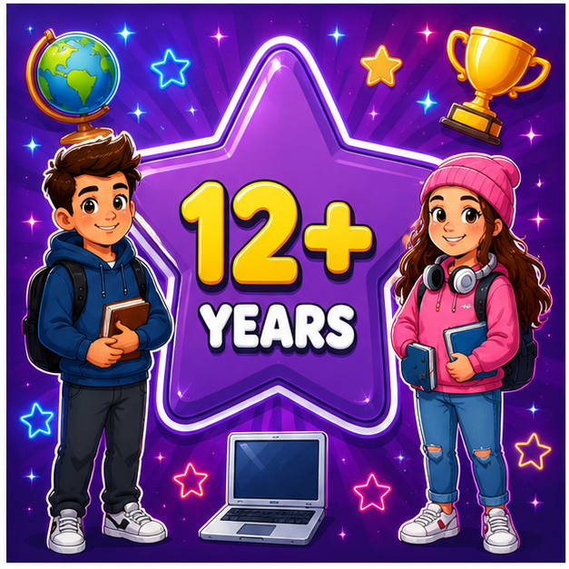 12+ years