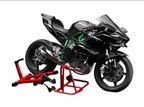 Kawasaki H2R 1:6 Scale  Alloy Model | Key Start | Smoke injection with Sound effects(Matte Black)