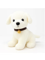 Babique Dog Plush Soft Toy Cute Kids Animal Home Decor Boys/Girls/Baby (25 cm, White)