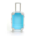 Mini Luggage Case,Mini Trolley Suitcase Candy Box for Lashes and Candy Doll Travel Storage Box Holder Organizer for Women Girls for Travel