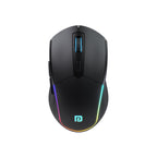 Portronics Toad One Bluetooth Mouse with 2.4 GHz & BT 5.3 Dual Wireless,Design for Laptop, Smartphone, Tablet (Black)