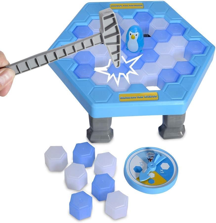 Ice-Block Breaking Penguin Trap Game | Tabletop Board Game for Kids, Boys & Girls | Parent-Child Intelligence Toy