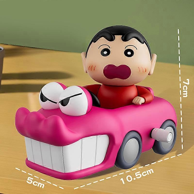 Shinchan Cartoon Toy Car for Kids, Multicolor