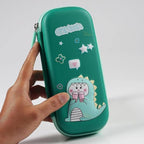 Dinosaur Cartoon Theme 3D EVA Pencil Case - Multipurpose Zipper Pouch for Kids