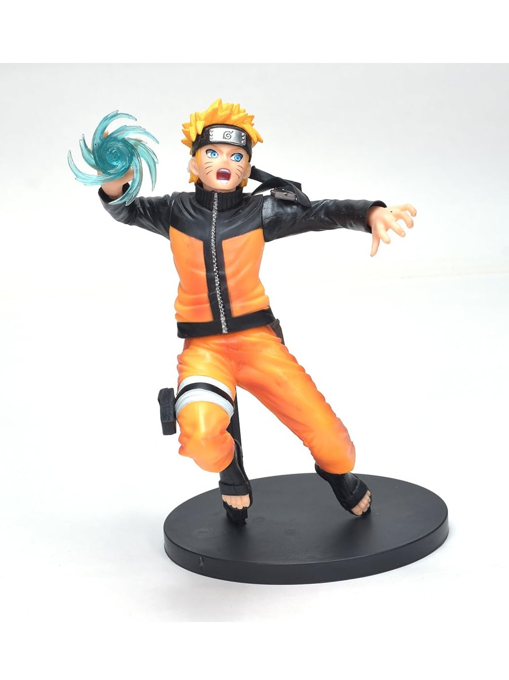 Naruto Premium Anime Main Character in Action Action Figure- Unlease The Power of Highly Detailed Collectible with Dynamic Pose (with Blue Ball)(18Cm Height)