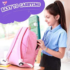 Multifunctional Cute School Pencil Box for Girls, Dinosaur Compass Box for Boys, Aesthetic Stationary Items for Kids, Magnetic Pencil Box