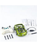 Flying Falcon RC Car 2-in-1 Air & Ground Racer | One-Click Takeoff Landing, Cool LED Lights, 360° Drift Stunt Vehicle Toy