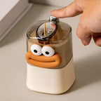 Cartoon Shape Automatic Toothpick Dispenser, Push-On Toothpick Holder, Portable Square Retractable Toothpick Holder, Toothpicks Container for Home, Kitchen & Restaurant