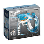 Holi Spl Electric Shark Shape Water Gun Toy Electric Continuous Firing Water Gun Fun Outdoor Water Blaster for Boys & Girls Beach High Pressure Automatic Spray for Holi Water Play Game