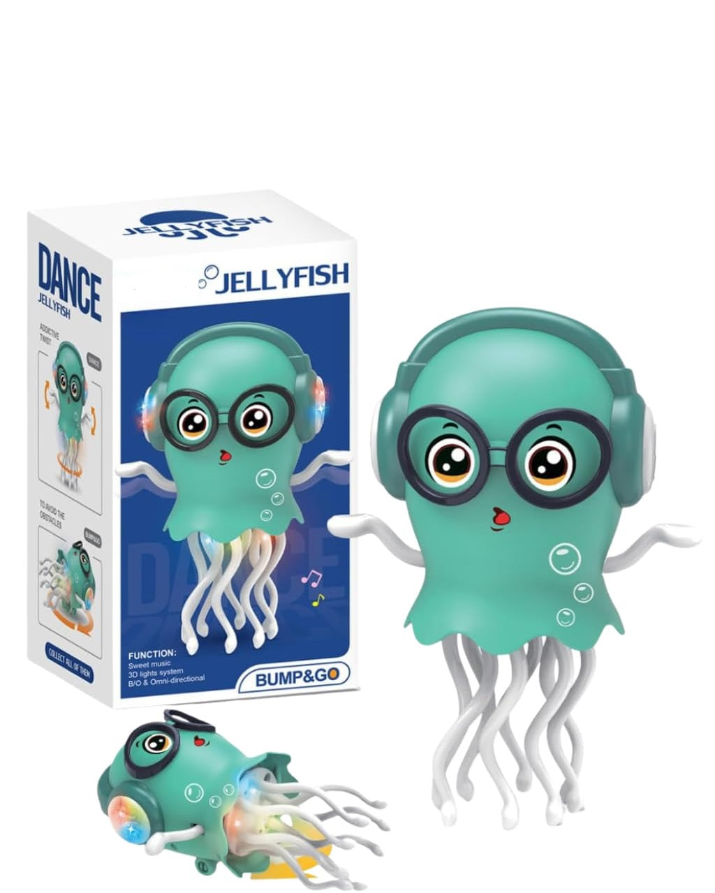Dancing Jellydancer Baby Toy | Magic Dancing Music Crawling Toy | Interactive Sensory Fidget Toy for Kids 3–8 Years | Birthday Gift