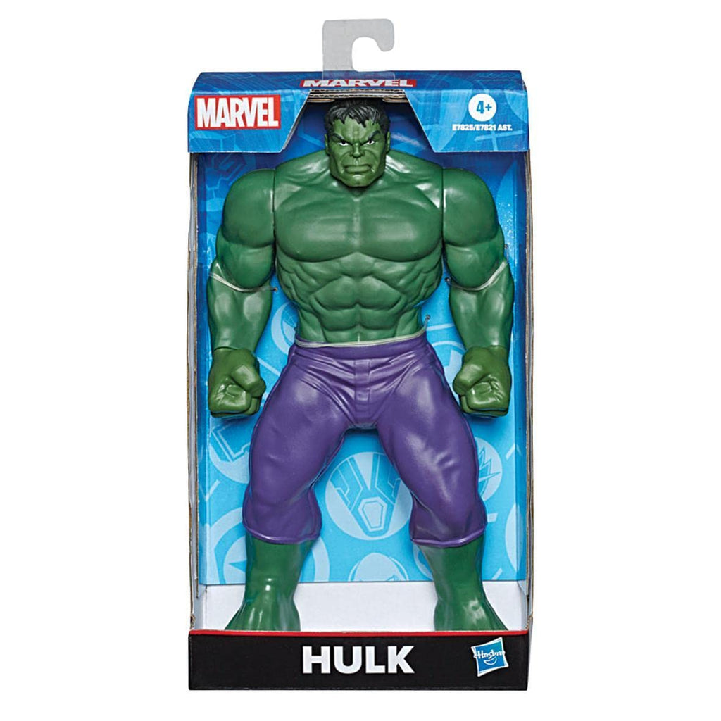 MARVEL CLASSIC Hulk Toy 9.5-Inch Scale Collectible Super Hero Action Figure, Toys For Kids Ages 4+