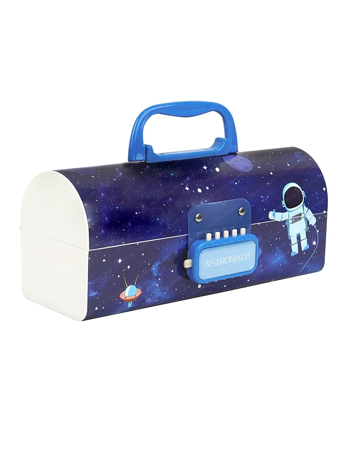 Astronaut Kids Pen & Pencil Box Suitcase Style Password Lock Multi-Layer Pencil Box For Boys, Girls, Return Gift For Kids