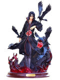 Uchiha Itachi Pvc Action Figure Toy | Uchiha Itachi With Crow Collectible | Model Toy Figurine - 25 Cm