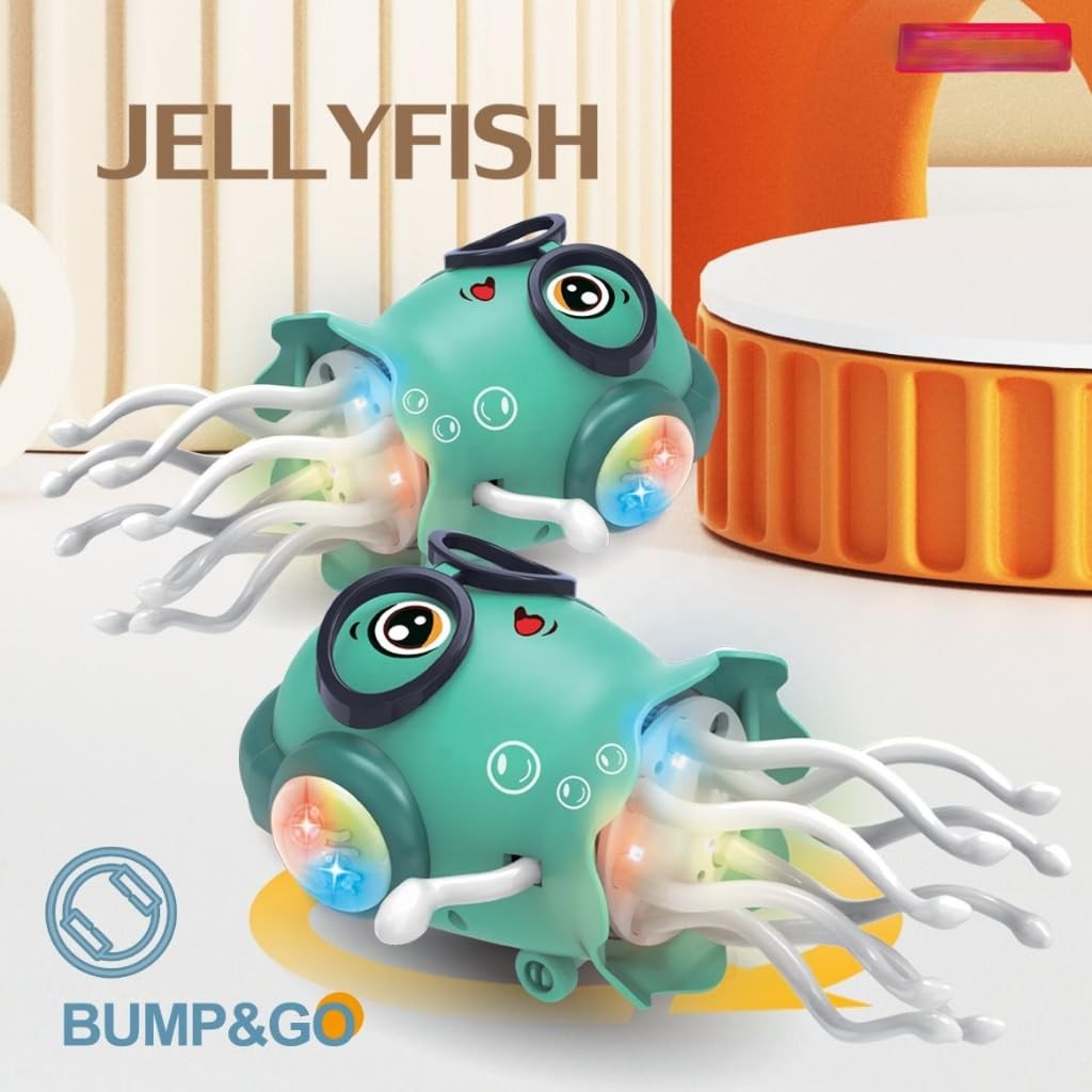 Dancing Jellydancer Baby Toy | Magic Dancing Music Crawling Toy | Interactive Sensory Fidget Toy for Kids 3–8 Years | Birthday Gift