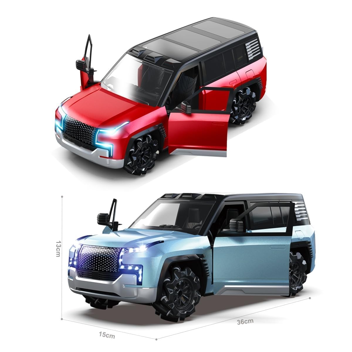 MOKA 1:12 Scale Rechargeable  U8 Remote Control Drift Car with EV Power Charge Station | Auto Park, Light & Music for Kids/Children Ages 3+, Multicolor