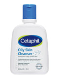 Cetaphil Oily Skin Cleanser Face Wash 118 ml | Deep Cleansing for Oily, Acne Prone Skin | Gentle Foaming, Non-Irritating, pH Balanced | Dermatologist Recommended | For Your Sensitive Skin