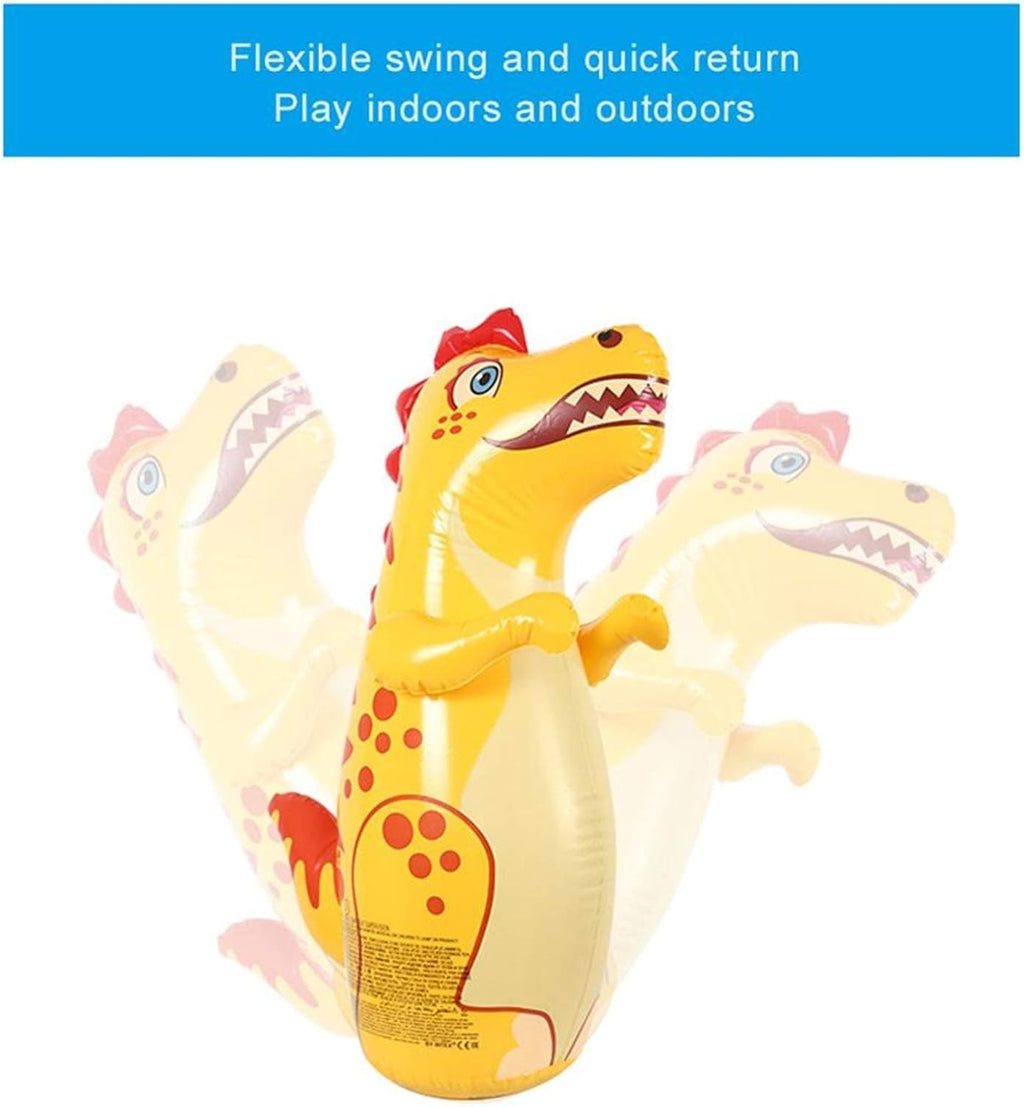 Inflatable Bop Bag Boxing Toy| Hit Me Punching Bag for Indoor Outdoor Fun | Push Game | Toy for Boys & Girls (3+ Years)