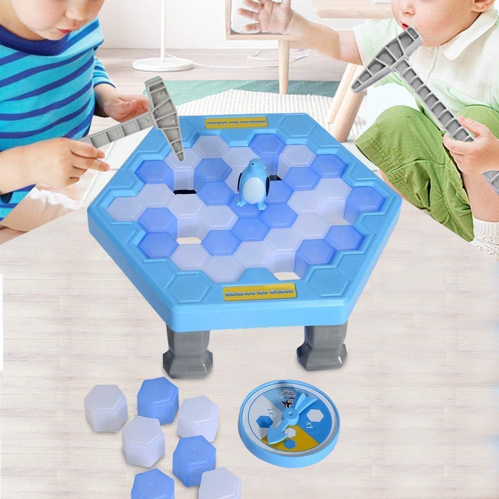 Ice-Block Breaking Penguin Trap Game | Tabletop Board Game for Kids, Boys & Girls | Parent-Child Intelligence Toy