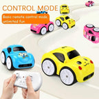 Mini RC Intelligent Sensor Stunt Car Toy for Kids 3-8 | 4 Smart Modes: Follow Object, Chase, and Follow Track  | Best Birthday Gift for Kids