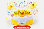 Bouncing Duck Catch Game with Music – Interactive Jumping Duck Toy Rotating Board Catch & Toss Game for Kids & Family, Fun Developmental Toy| Age 3+