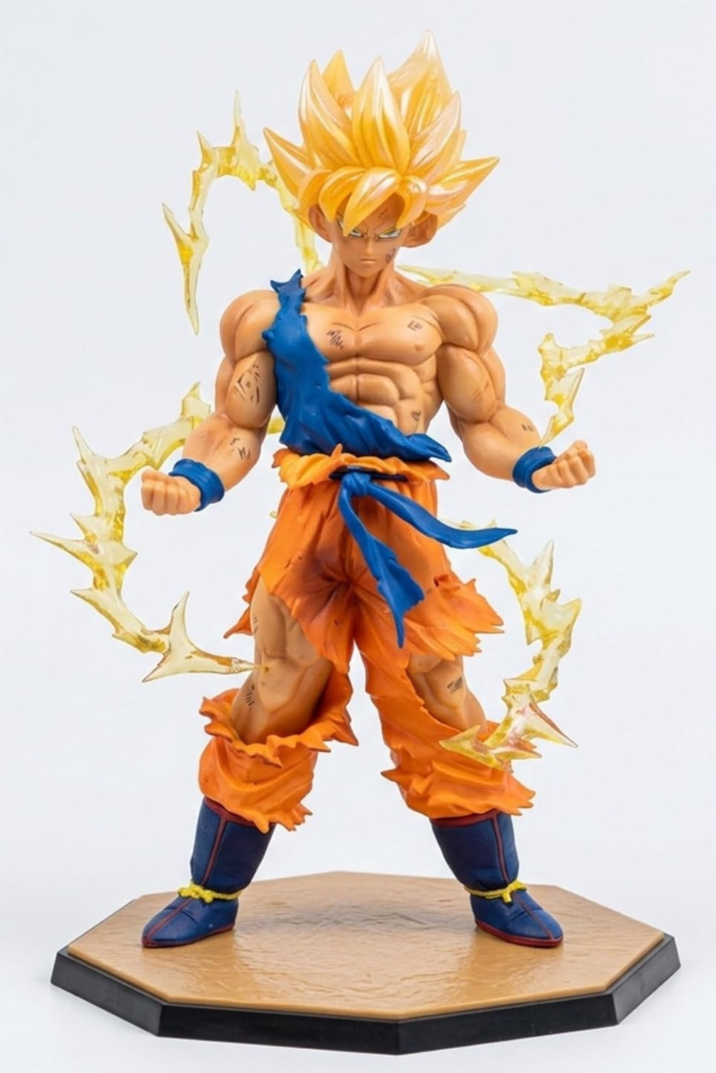 Anime Action Figure 17 cm Superhero Collectible Figure for Car Dashboard, Home Decoration & Gifting | Dragon Ball Z Style Character Statue for Anime Lovers (Goku VI)