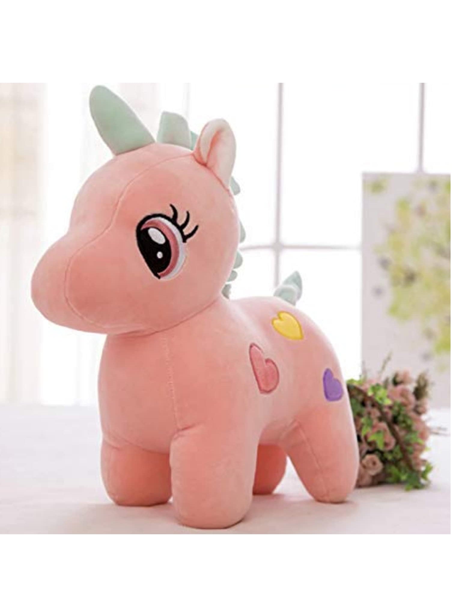Unicorn Soft Toy, Soft Toy, Birthday Gift for Girl & Boys, Toys Plush Items, (30cm, Pink)