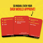Dring Dialogue Baazi - The #1 Bollywood House Party Game for Friends (100 Cards, Multicolour) | Movie Quest, Dumb charades, Film Card Game for Adults | Perfect for Birthday, Bachelor & Gifting |