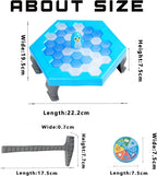 Ice-Block Breaking Penguin Trap Game | Tabletop Board Game for Kids, Boys & Girls | Parent-Child Intelligence Toy