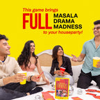 Dring Dialogue Baazi - The #1 Bollywood House Party Game for Friends (100 Cards, Multicolour) | Movie Quest, Dumb charades, Film Card Game for Adults | Perfect for Birthday, Bachelor & Gifting |