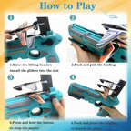 Airplane Launcher Gun Flying Aeroplanes Toys for Boys Safe & Fun Shooting Guns for Kids 4 Paper Foam Gliders Air Battle Pistol Toy Gun Catapult Aircraft Ideal for Kids 3 8 Years