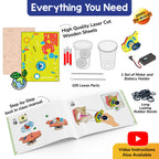 Smartivity 10-in-1 STEM Engineering Kit for Kids Ages 6-12 Years Old | Christmas Gifts for Smart Kids