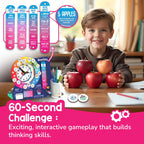 DIY Interactive Clock with Stationary Organiser  | Features an Infinity Calendar | Birthday Gift for Boys & Girls | Educational Toy for 6-12 Years