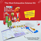Smartivity My First Science Experiment Kit for Kids 6-14 Years I 50+ Amazing Science Experiments | Christmas/Birthday Gift for Boys &Girls