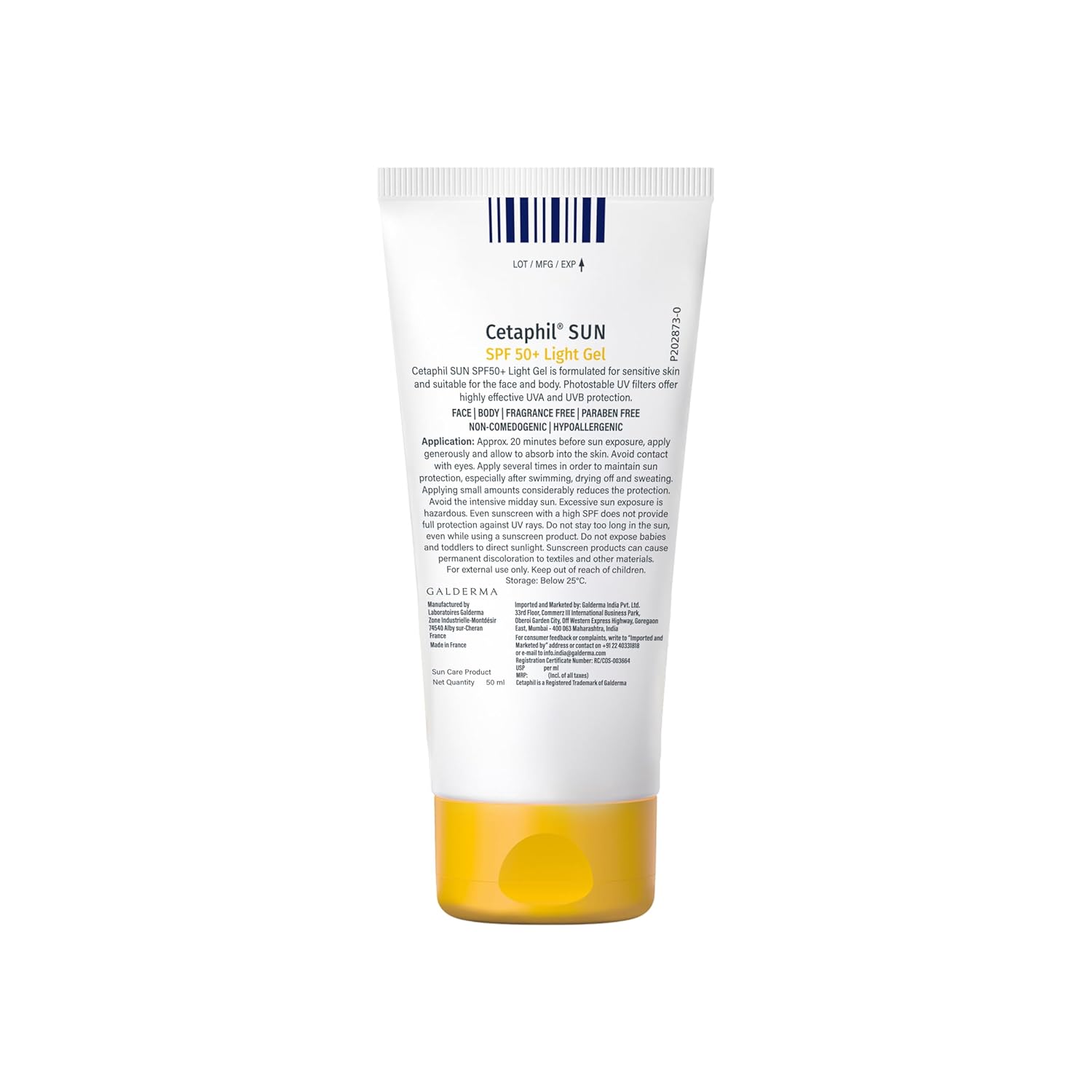 Cetaphil Sun SPF 50 Very High Protection Light Gel 50ml