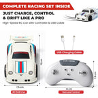 Mini RC Drift Car for Kids | 360° Drift & Stunt, LED Lights, Sound Effects, Follow Me Mode, Escape Mode| Gift for Boys & Girls