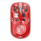 Portronics Toad 8 Transparent Wireless Bluetooth Mouse with Dual Wireless (BT + 2.4 GHz),  Noise-Free Clicking,  Multi-Device Pair