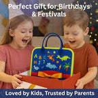 Montessori Busy Board for Toddlers | Sensory Activity Binder & Learning Busy Book | Educational Travel Toy for Kids 1-4 Years