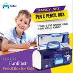 Astronaut Kids Pen & Pencil Box Suitcase Style Password Lock Multi-Layer Pencil Box For Boys, Girls, Return Gift For Kids