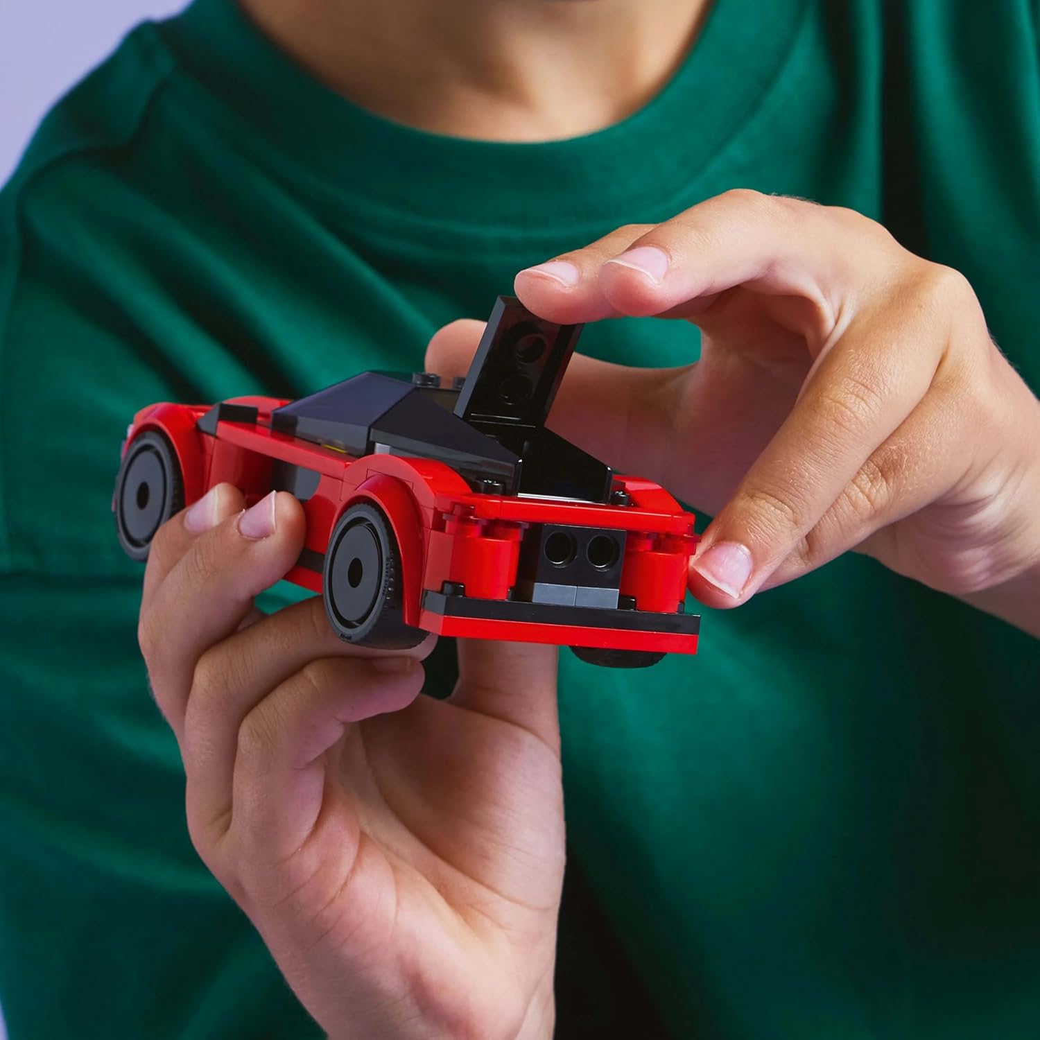 LEGO City Red Sports Car Supercar Toy Vehicle Set 60448| Building Blocks Toys for 5+| Gift for Boys and Girls