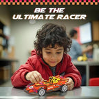 Smartivity DIY Speed CAR Toy for Kids Ages 6-12 | F1- Racing Car with Launcher | Fun Birthday Gift for Boys and Girls