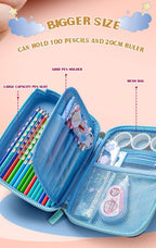 3D Eva with Cute Squishy Astronaut Pencil Case for Boy.