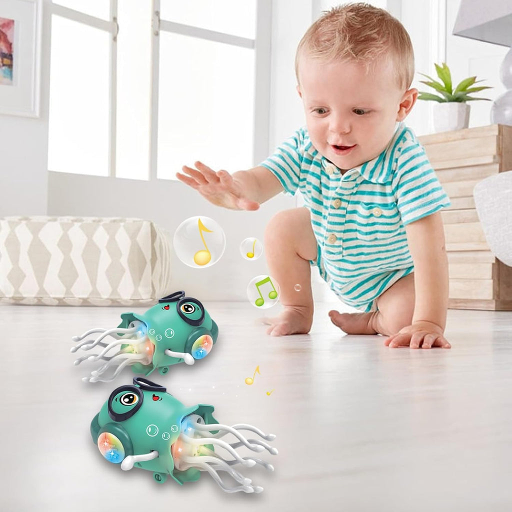 Dancing Jellydancer Baby Toy | Magic Dancing Music Crawling Toy | Interactive Sensory Fidget Toy for Kids 3–8 Years | Birthday Gift