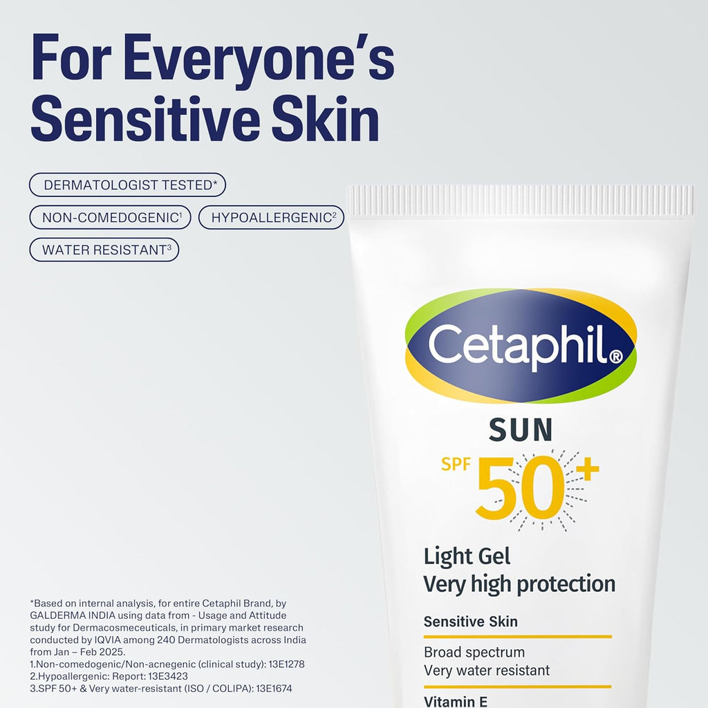 Cetaphil Sun SPF 50 Very High Protection Light Gel 50ml