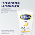 Cetaphil Sun SPF 50 Very High Protection Light Gel 50ml