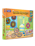 Imagimake Indian Art Forms-Arts and Craft DIY Kit for Kids, Ages 8-12, 5 Indian Art Forms-Madhubani, Warli, Lippan, Mandala & Block Printing.