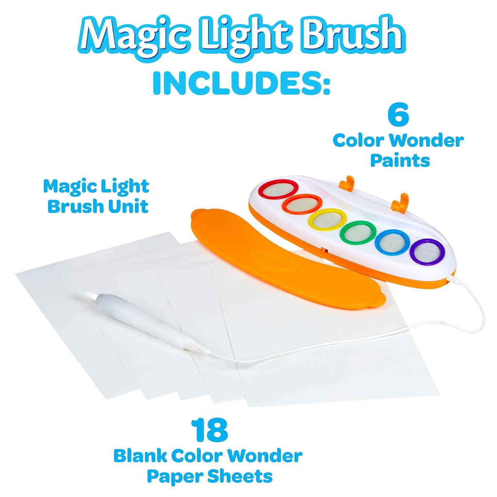 Color Wonder Mess-Free Magic Light Brush,Ink Color-Multicolor