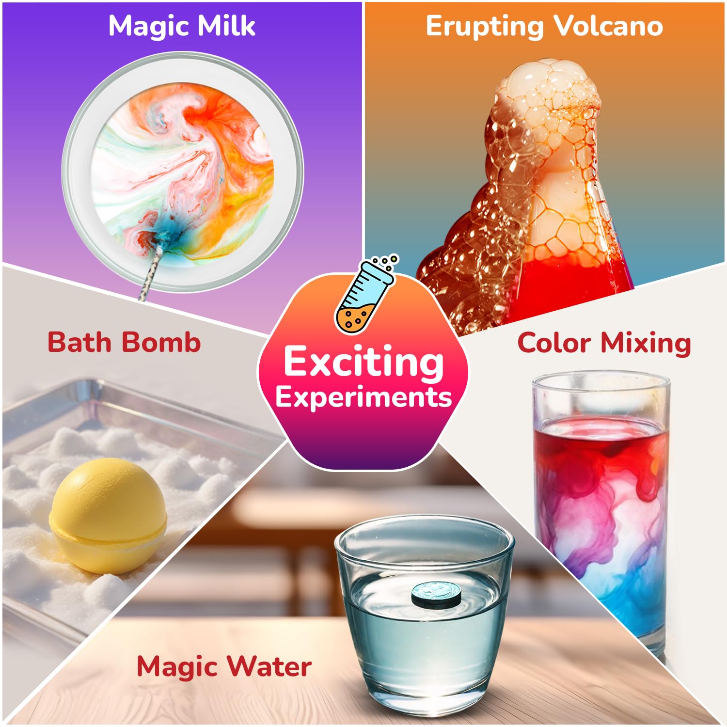 Smartivity My First Science Experiment Kit for Kids 6-14 Years I 50+ Amazing Science Experiments | Christmas/Birthday Gift for Boys &Girls