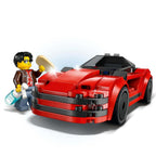 LEGO City Red Sports Car Supercar Toy Vehicle Set 60448| Building Blocks Toys for 5+| Gift for Boys and Girls