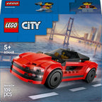 LEGO City Red Sports Car Supercar Toy Vehicle Set 60448| Building Blocks Toys for 5+| Gift for Boys and Girls