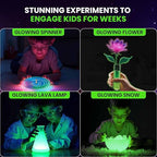 Smartivity Glow Magic Science Kit for Kids Ages 6-12 Years | 20 Amazing Glow in The Dark Science Experiments